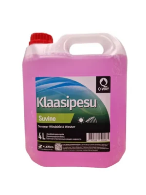 Q Way Summer Windshield Washer Fluid 4L