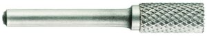 Carbide rotary burr, cylindrical, Ø 10 mm. Shank 6 mm. Retail packaging
