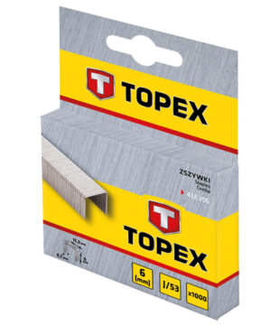 Staples 53/10 mm (1000 pcs/pack) Topex