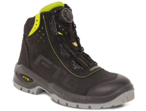 FTG FALCON BOA safety boots S3 SRC ESD, black/green