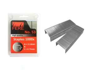 Staples 53/10 mm (1000 pcs/pack) Fere