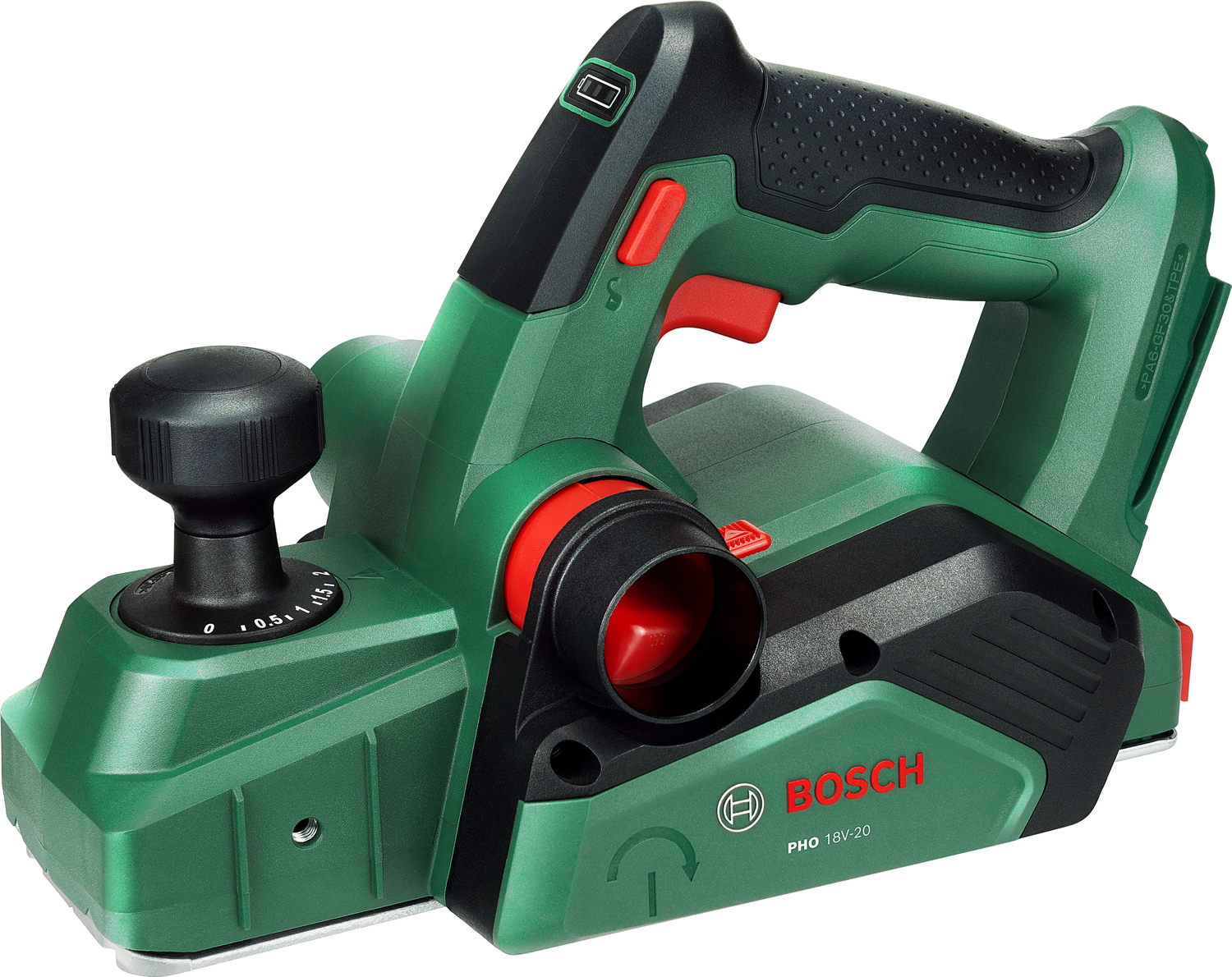Cordless Planer Bosch Green PHO 18V-20