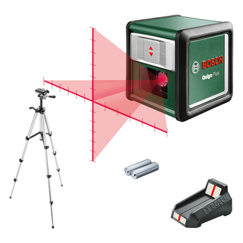 Quigo Plus Cross Line Laser Bosch Green Quigo Plus