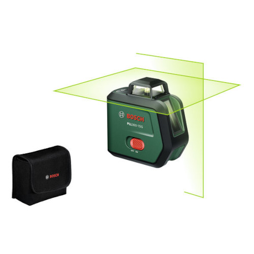Cross Line Laser Bosch Green PLL360-15G