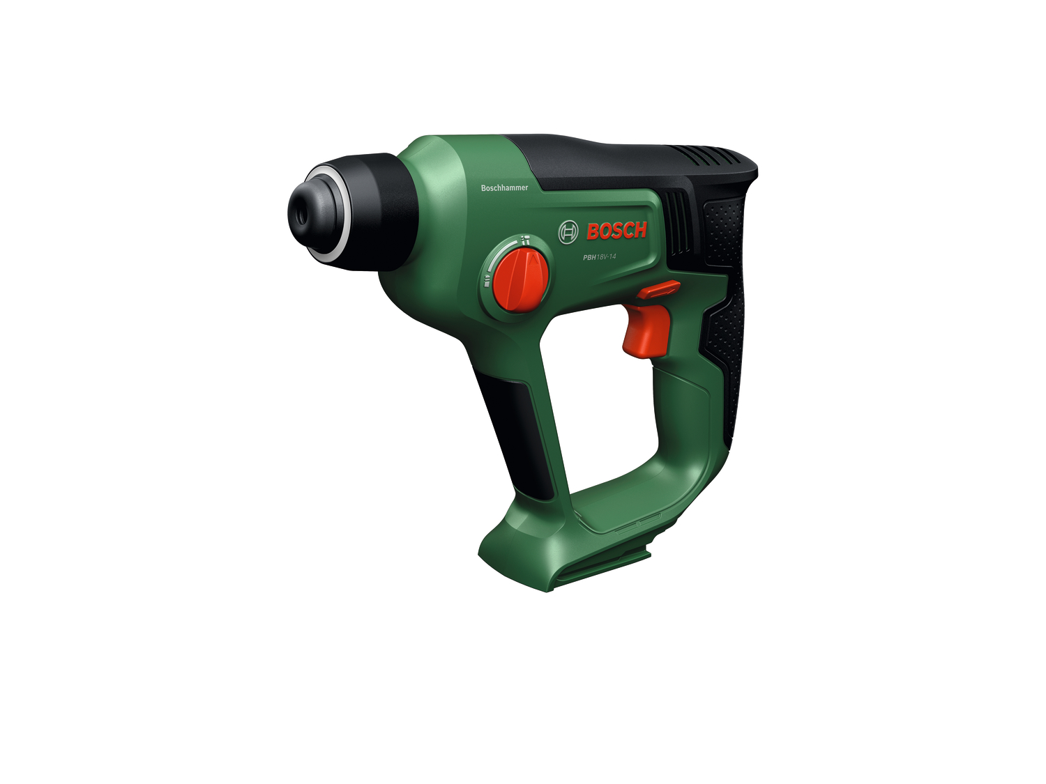Cordless Rotary Hammer with SDS plus Bosch Green PBH 18V-14, SOLO