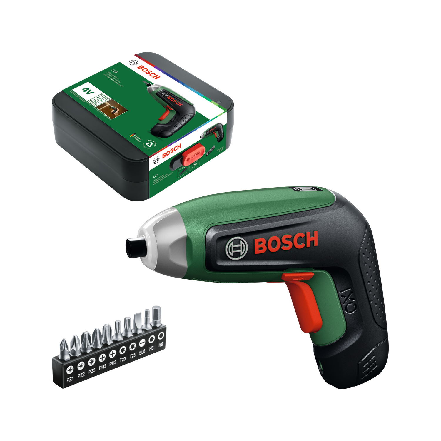Cordless screwdriver Bosch Green IXO 8