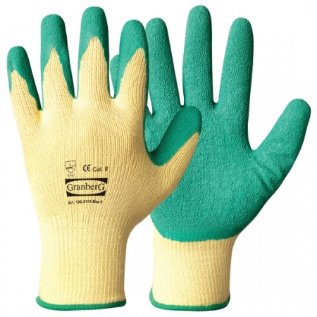 Latex-coated gloves Granberg 108.3110