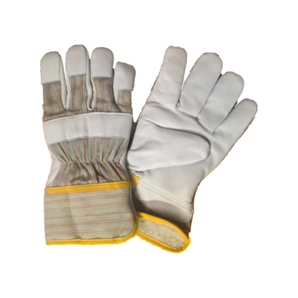 Leather-fabric winter gloves Tetu 110TV