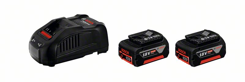 Battery Bosch GBA 18V, GAL 1880CV, 2x5.0Ah