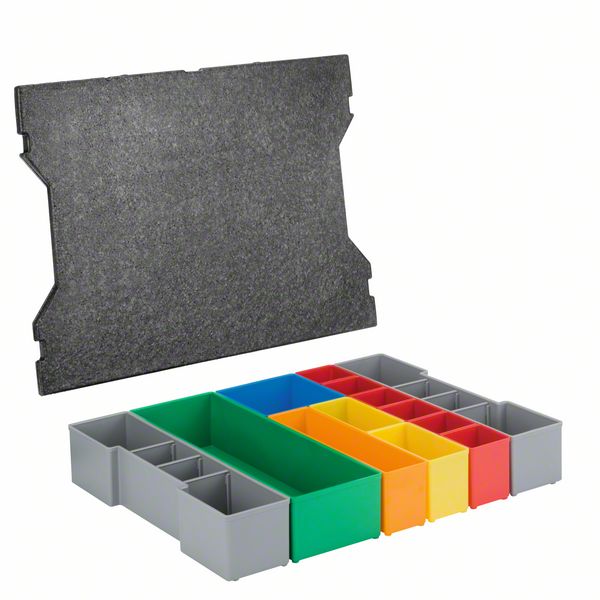Tool case Bosch L-Boxx inset box Mobility System, 13 pcs