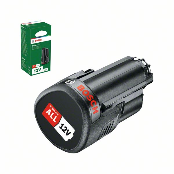 Batteries Bosch Green PBA 12V battery HG 12V, Li DIY, 2,0Ah