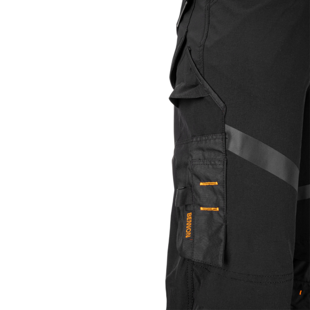Stretch trousers Bennon Argon, black - Image 5
