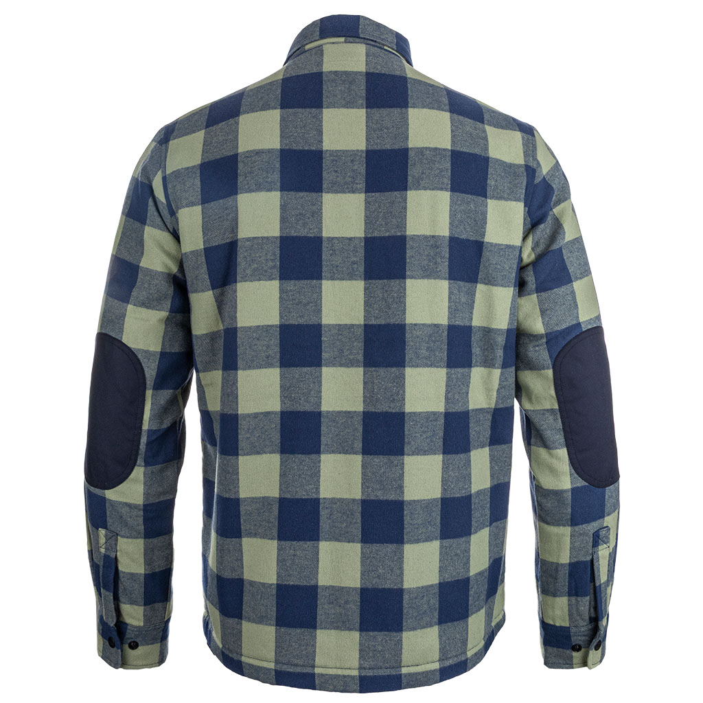 Lined flannel shirt Bennon Pippo Warm, green/blue - Image 2