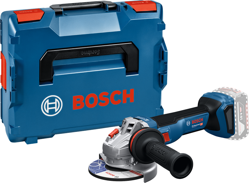 Cordless angle grinder Bosch GWS 18V-11, SOLO, L-BOXX