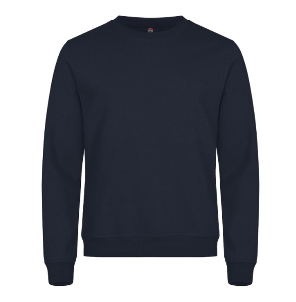 Clique Miami Crew Neck Hoodie Navy Blue