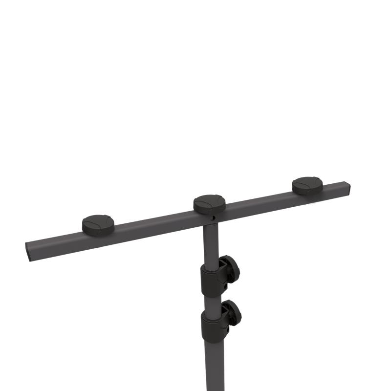 Scangrip mount for two lamps on a tripod