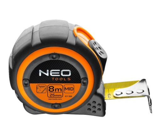 NEO tape measure with magnet 8x25 mm, class II