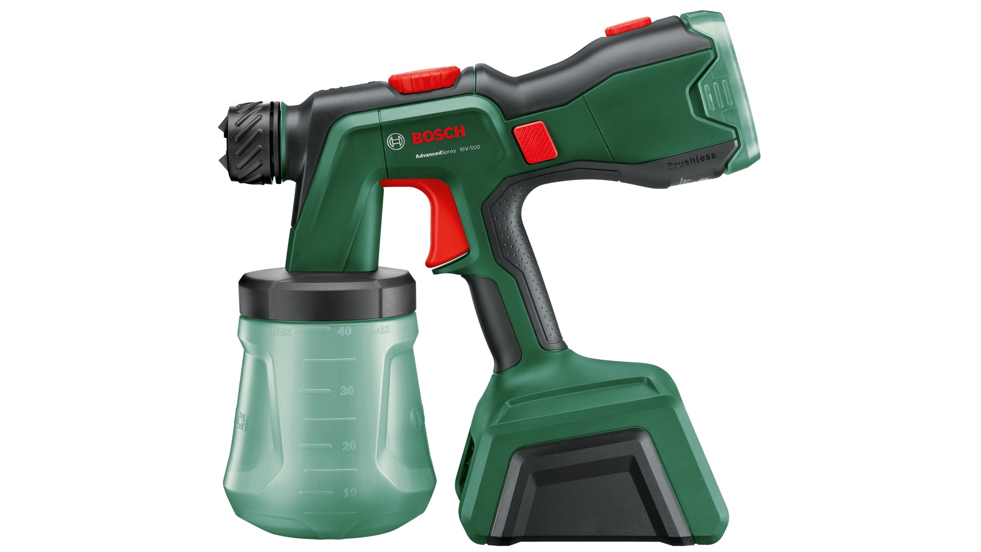 Bosch AdvancedSpray cordless paint gun with 18V-500,1x4Ah battery