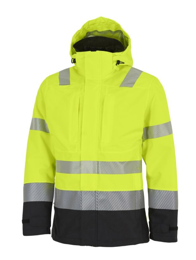 GESTO Essential shell jacket kl 2/3 Yellow/ black