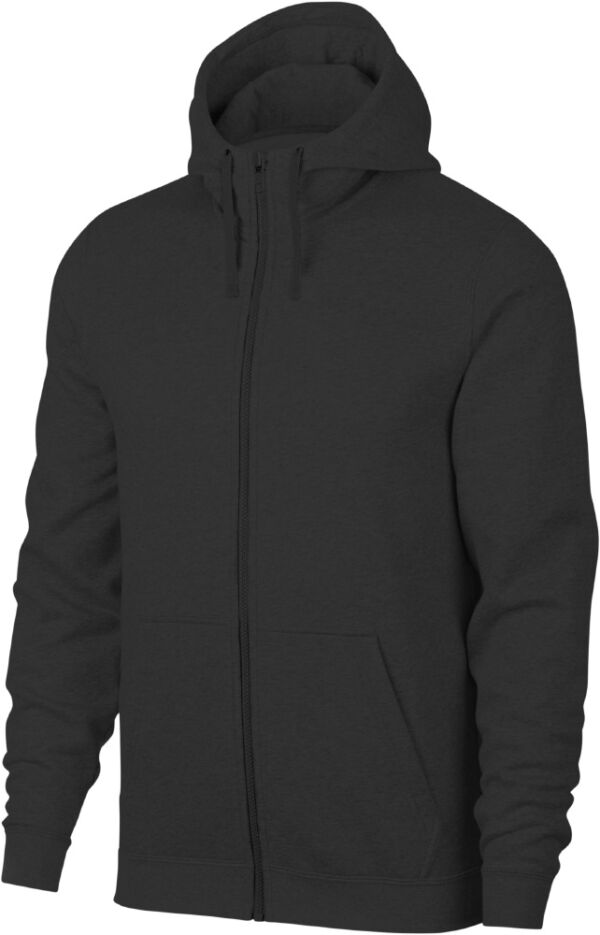Hoodie with zipper and hood 1832, black