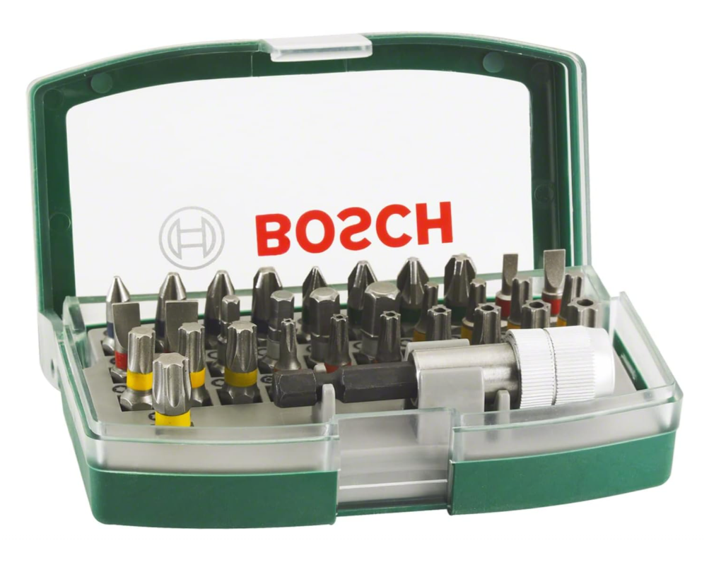 Bosch 32-piece screwdriver bit set