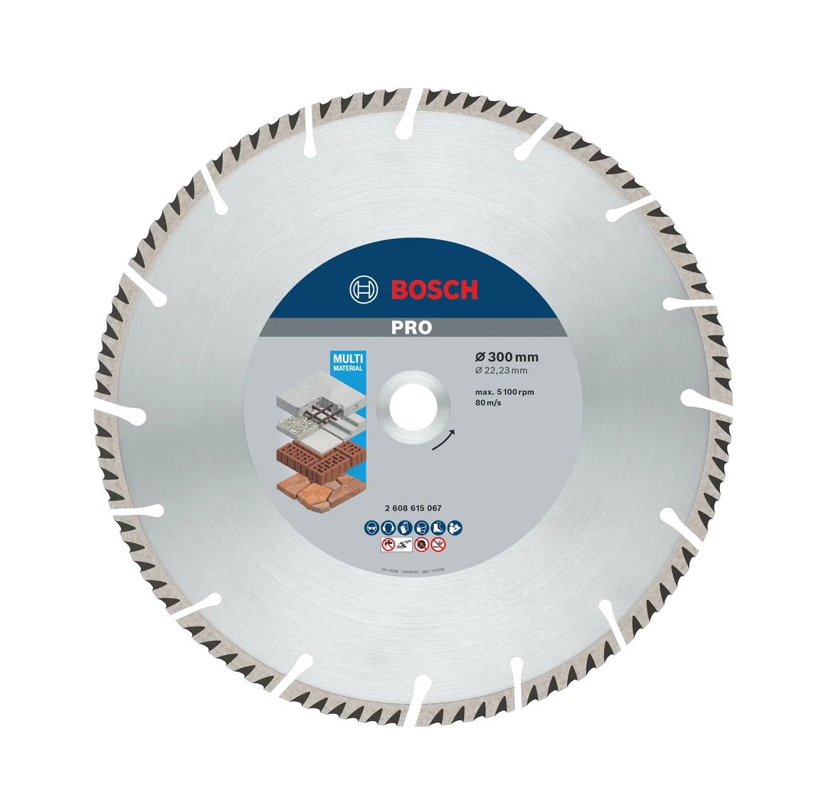Bosch Universal Teemantlõikeketas 300 x 22.23 mm 1 tk