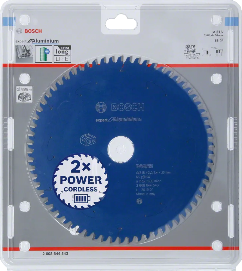 Bosch Expert for Aluminium saeketas 216x30x2/1.4x66T