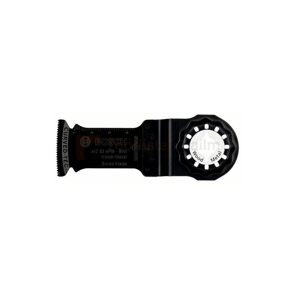 GOP universaaltööriista tera puit ja metall Bosch AIZ 32 APB 32x50 mm 5 tk/pakis.