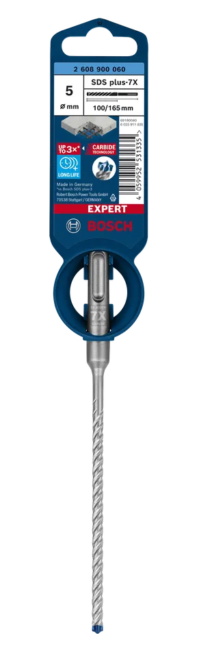 Bosch SDS plus-7X LongLife puur 5x100/165 mm 30-st 1 tk