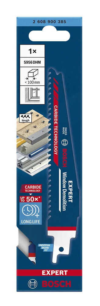 Bosch Tiger Saeter S956DHM Window Demolition 150 mm 1pc