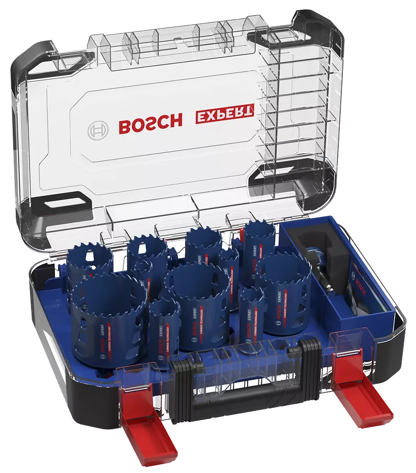 Bosch Expert Tough Material LongLife 14 part hole saw set