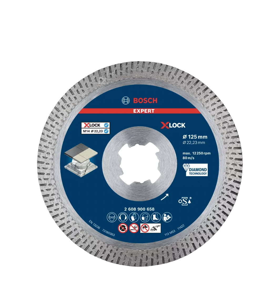Bosch Expert teemantketas ceramic/clinker *** Ø 125 x 1.6 x 22.23