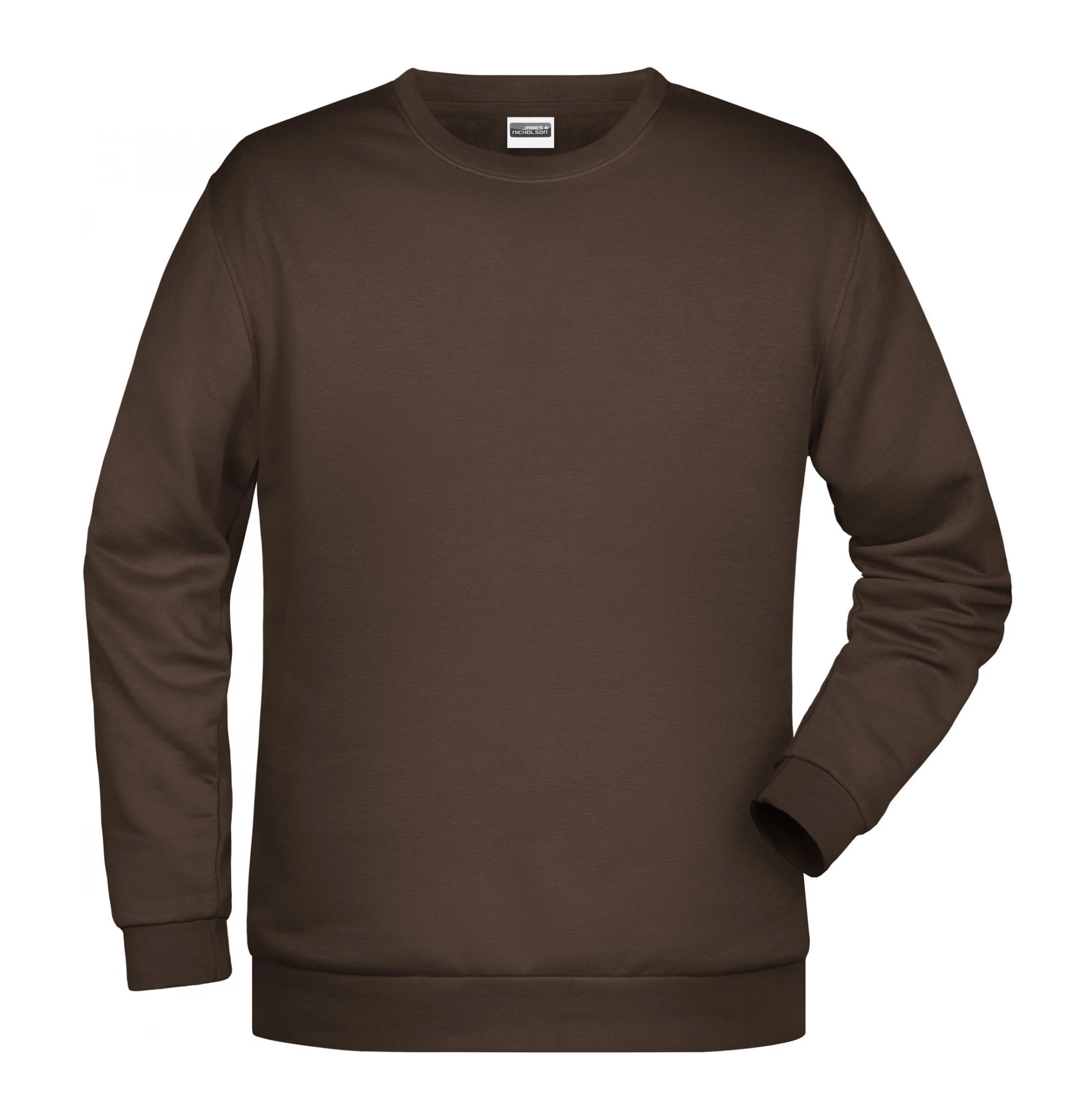 James & Nickolson Crew Neck Sweater Brown (Christmas)