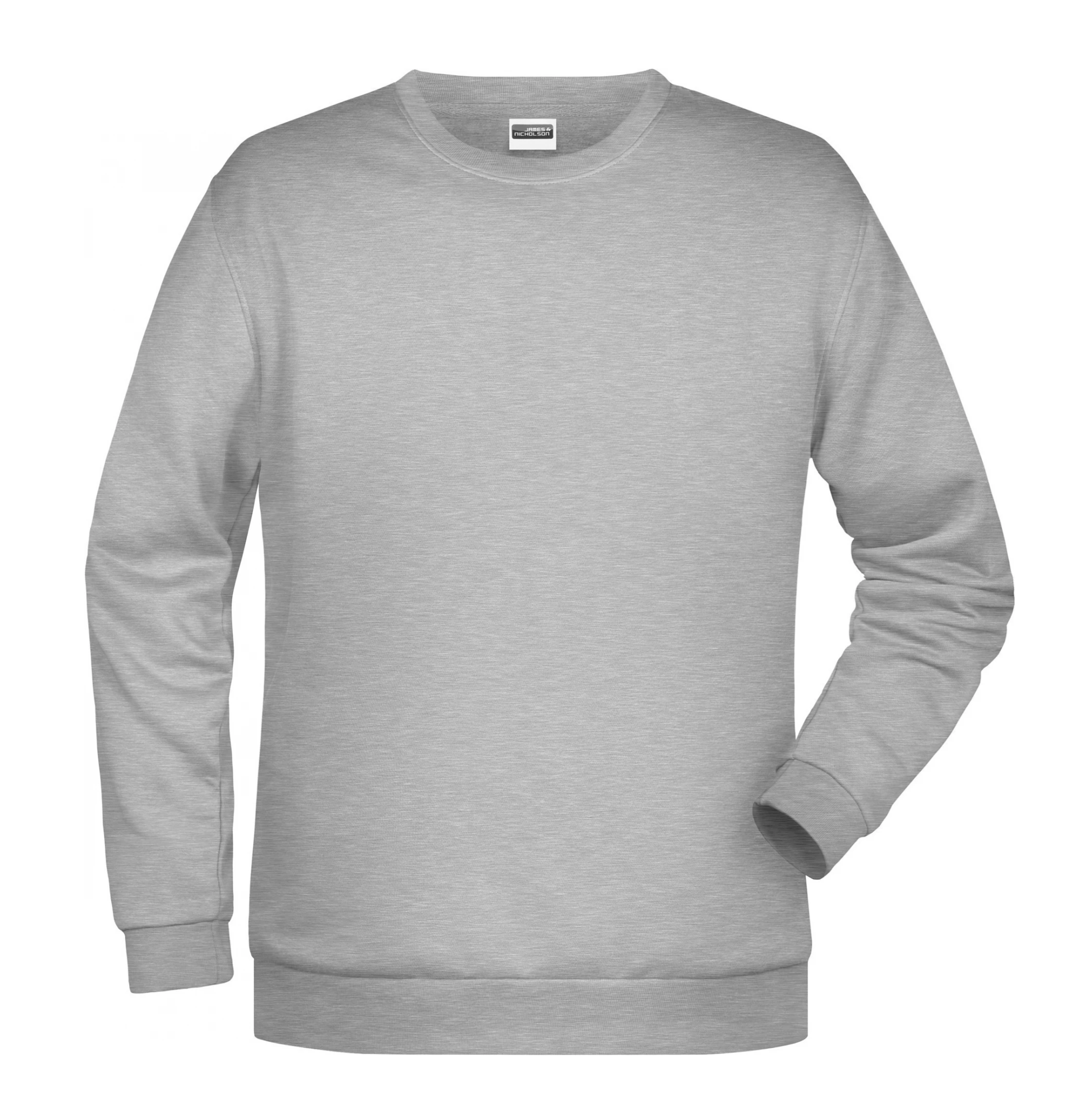 James & Nickolson Crew Neck Jumper Gray (Christmas)