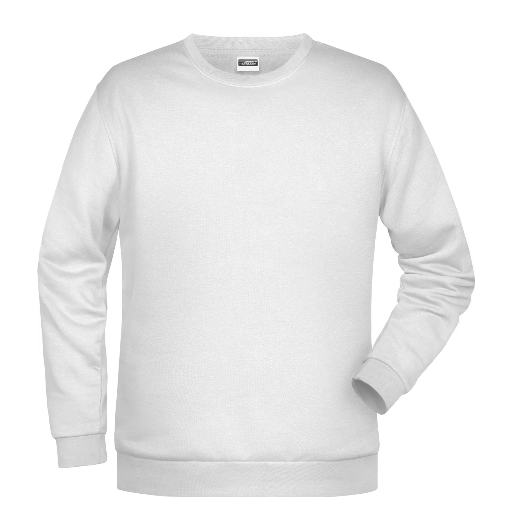 James & Nickolson Crew Neck Sweater White (Christmas)