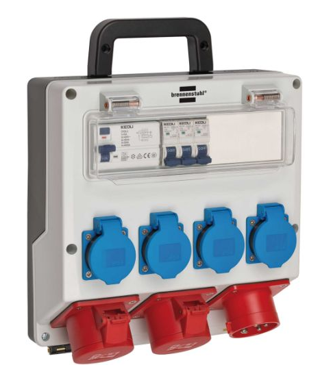 Brennenstuhl electrical panel for wall IP44, 2x400V and 4x230V