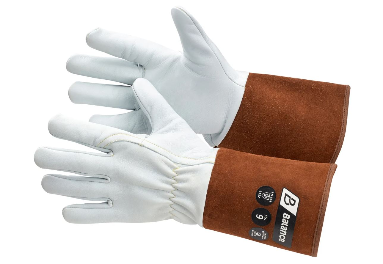 Balance Prometheus welding glove in size 8-12