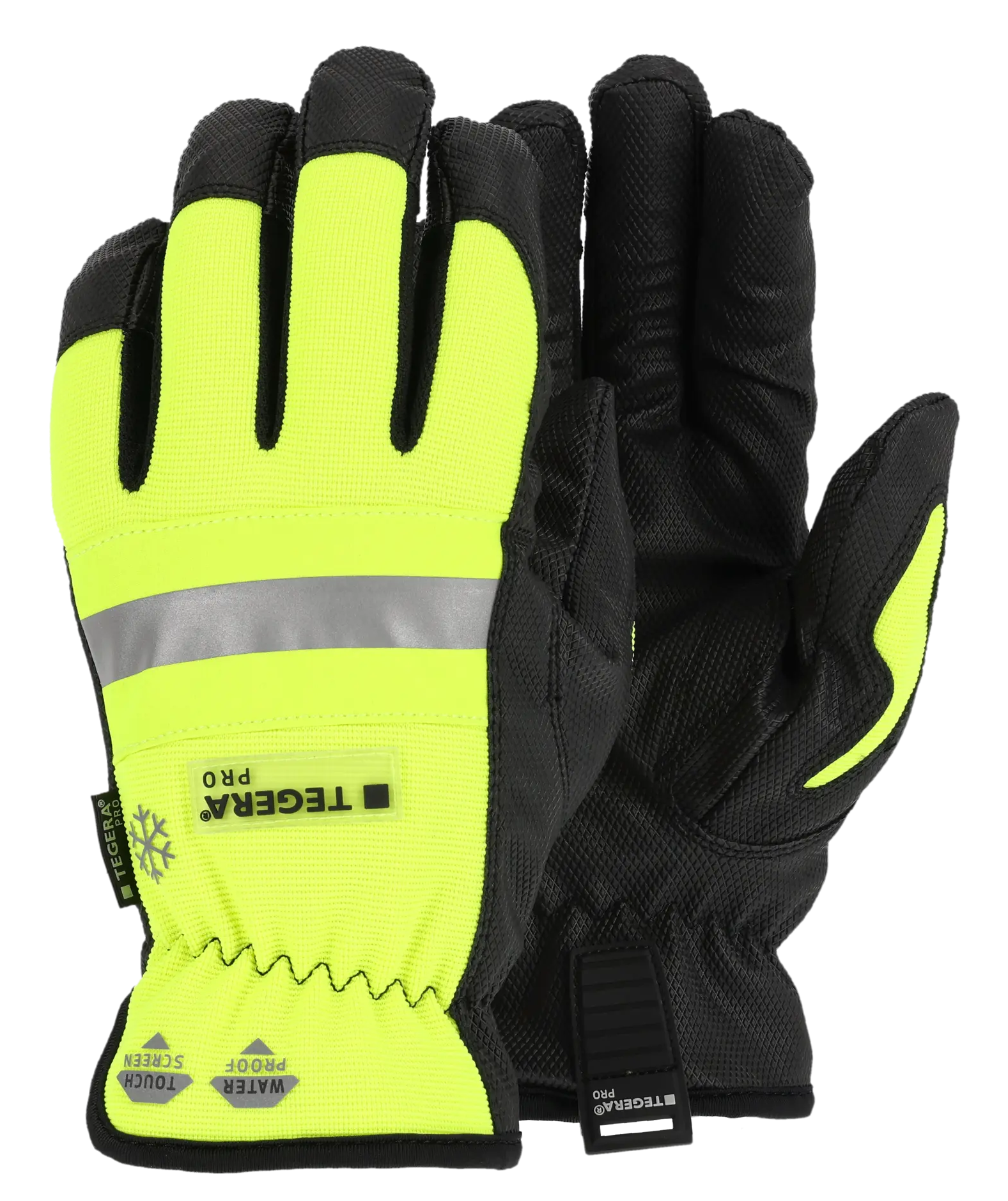 TEGERA PRO 9129 synthetic leather waterproof winter work gloves