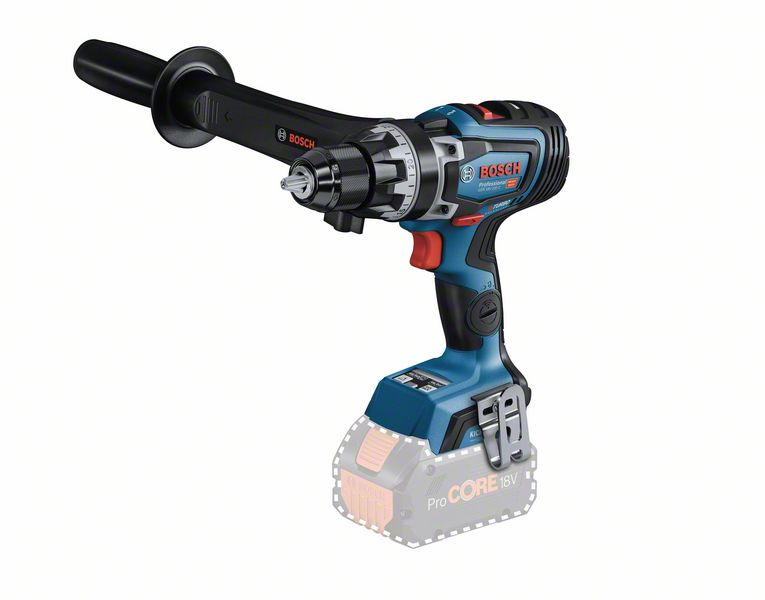Kaldeanduriga akutrell Bosch BiTurbo GSR 18V-150 C