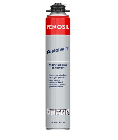 Penosil summer light yellow gun foam 750ml