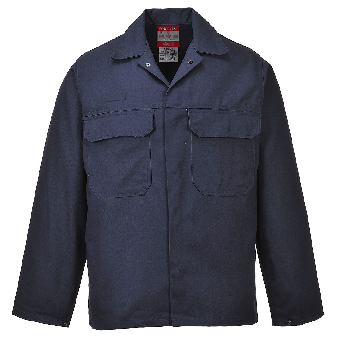 PORTWEST BIZ2 BIZWELD welding jacket, navy