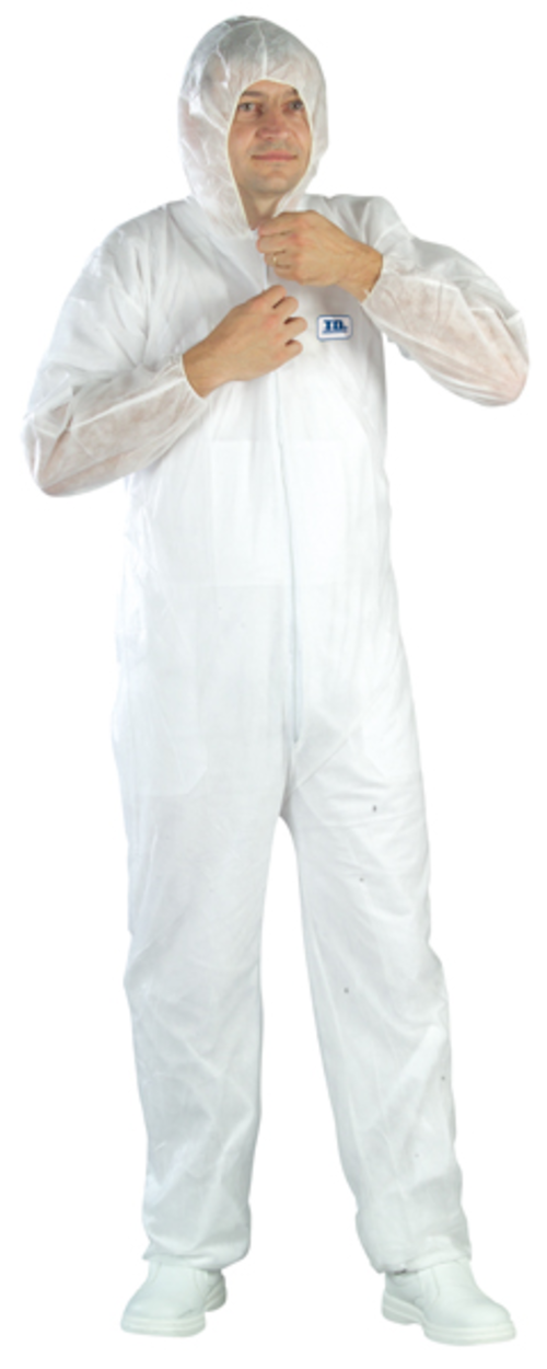 Coverguard protective suit white