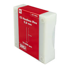 Senco finishing nail 0.6mm x 18mm clear 0° (box of 10,000 pcs.)