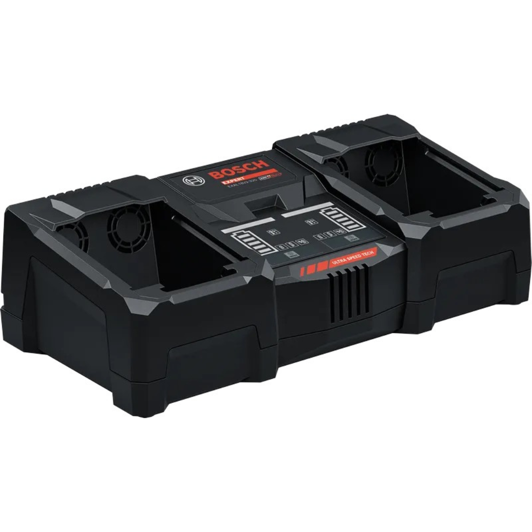 Cold-resistant ultra-fast double charger Bosch EXPERT EXAL18V2-320 -10 °C to +55 °C