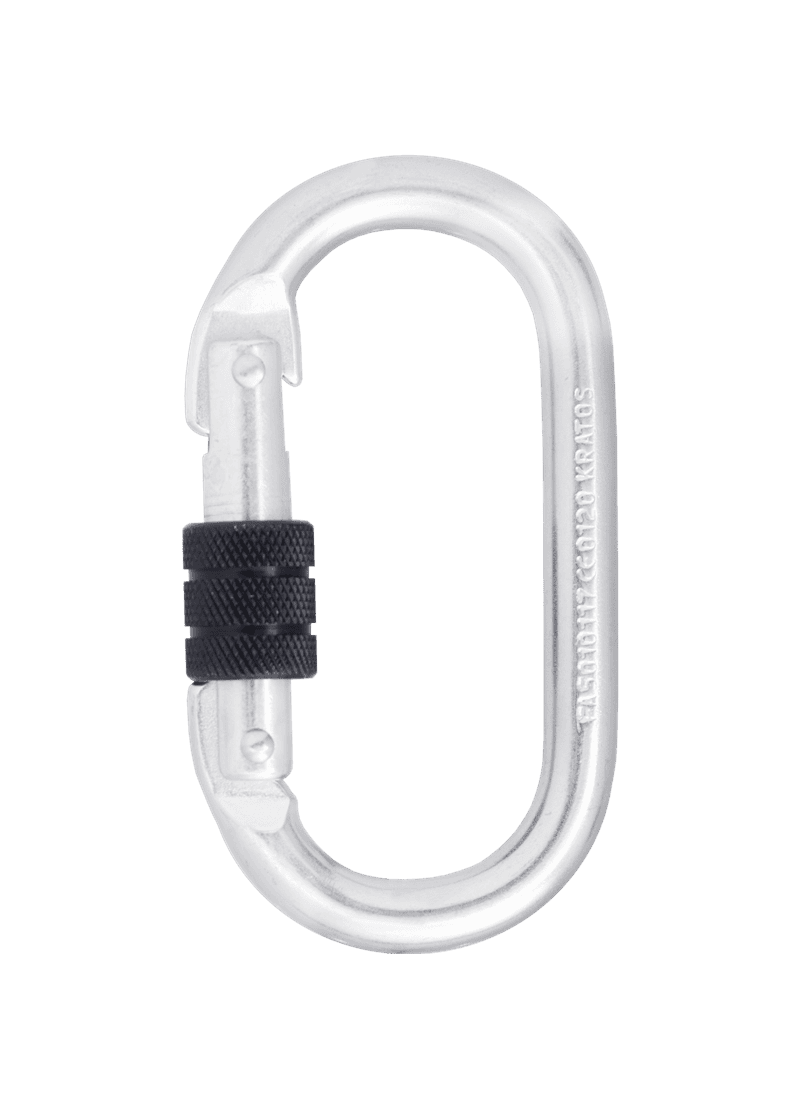 Kratos safety carabiner with thread, EN362 Class B
