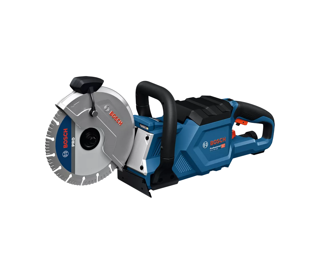 Cordless disc cutter-diamond saw Bosch GCS 18V-230, cutting depth 83 mm, 5.35 kg