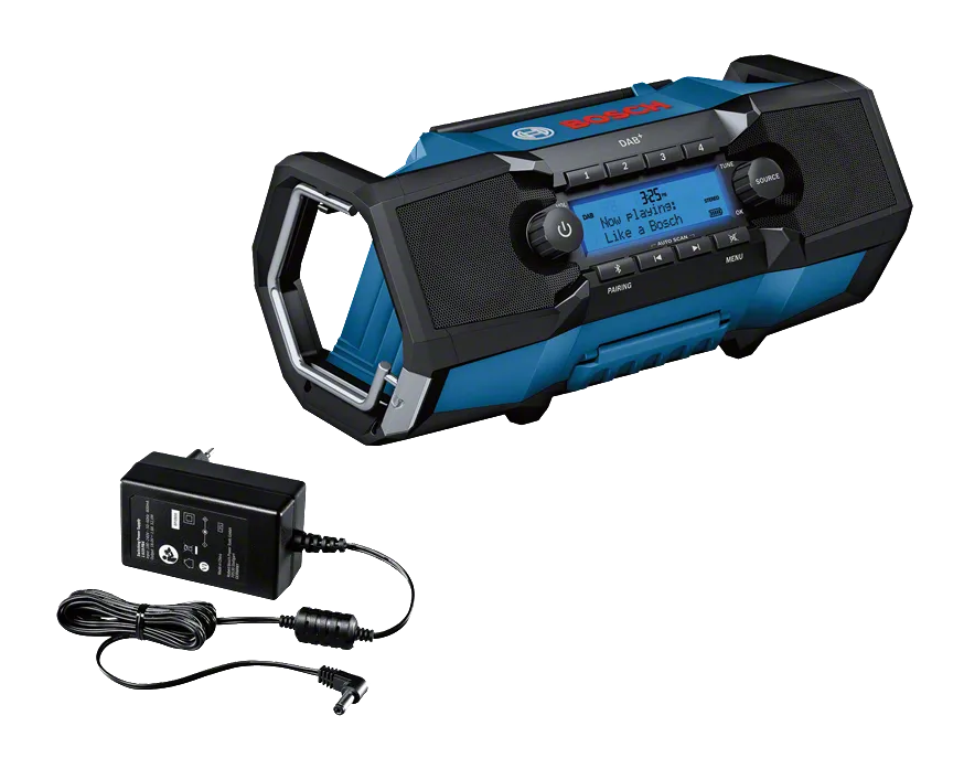 Bluetooth DAB+ radio Bosch GPB 18V-2 SC, solo