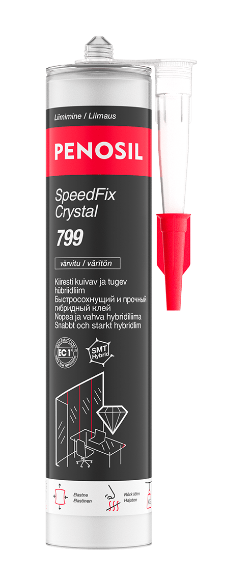PENOSIL SpeedFix Crystal 799 transparent hybrid glue 290 ml