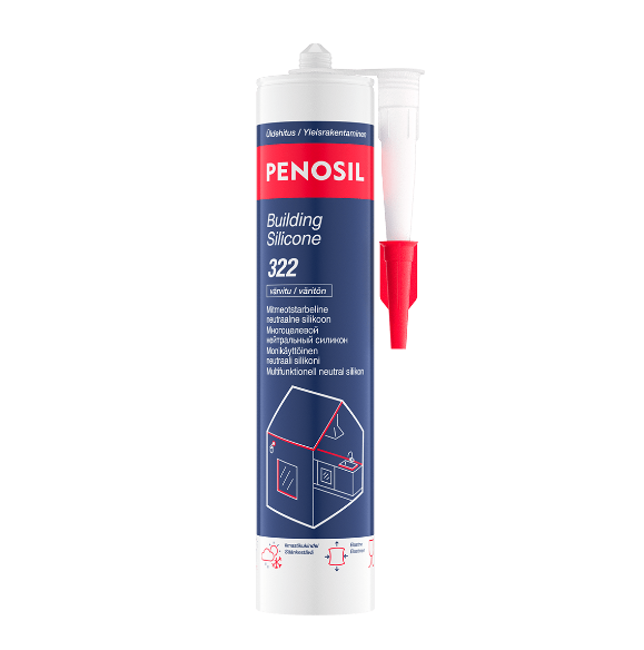 Penosil Building Silicone 322 transparent 600ml