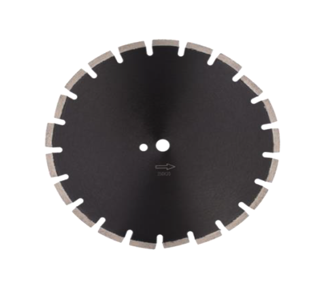 LEO diamond cutting disc for asphalt 350x25.4, 21 segments 3x10 mm
